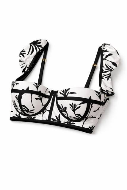 Underwire Bandeau Bra Top