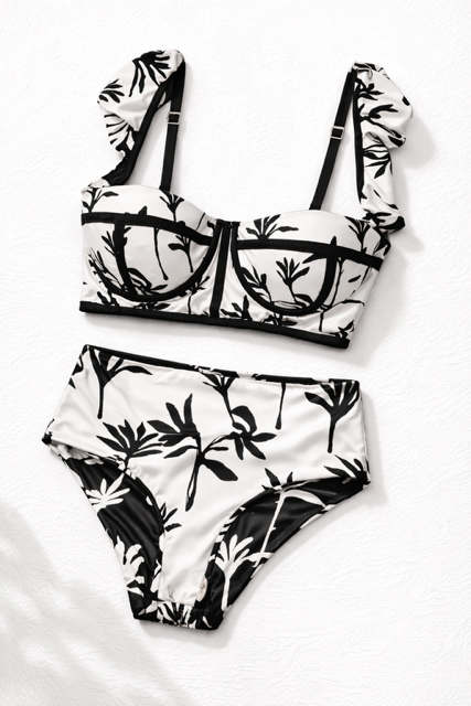 Wendbare High Waist Bikini Hose