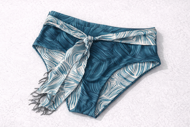 Wendbare High Waist Bikini Hose