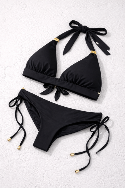 Halter Triangel Bikini Top