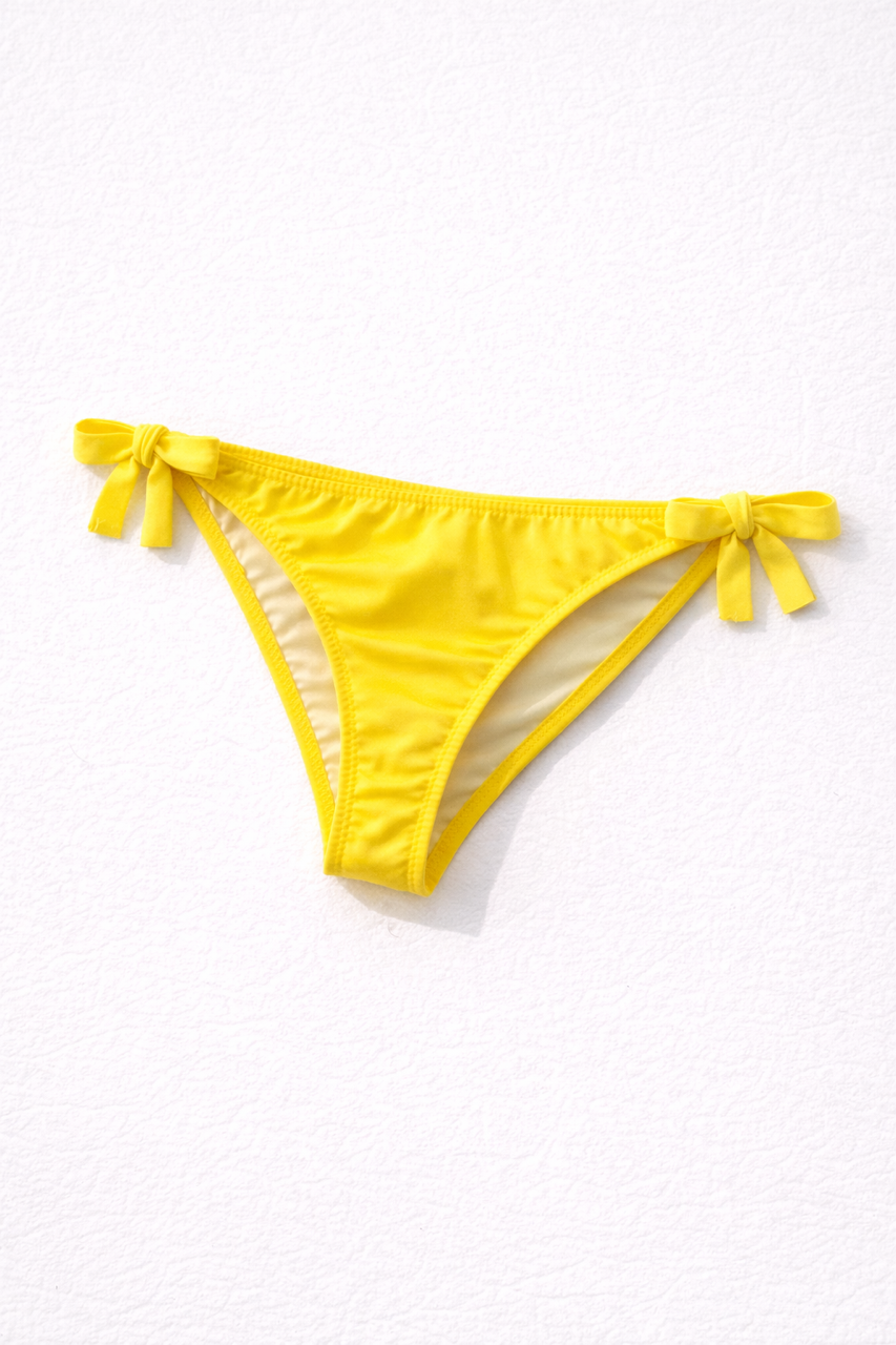 Bikini Hose mit seitlicher Bindung 