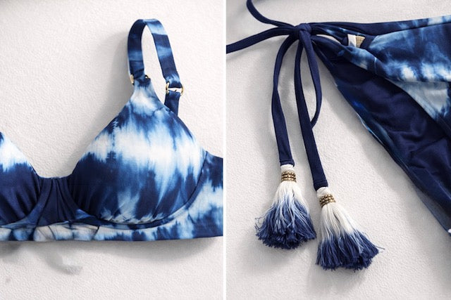 Wendbares Bügel Bralette Bikini Top