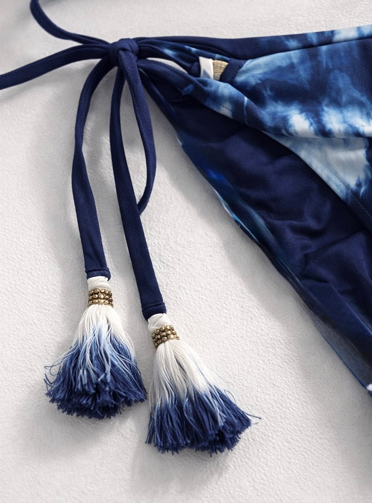 Wendbarer Cheeky Bikini Hose mit seitlicher Bindung