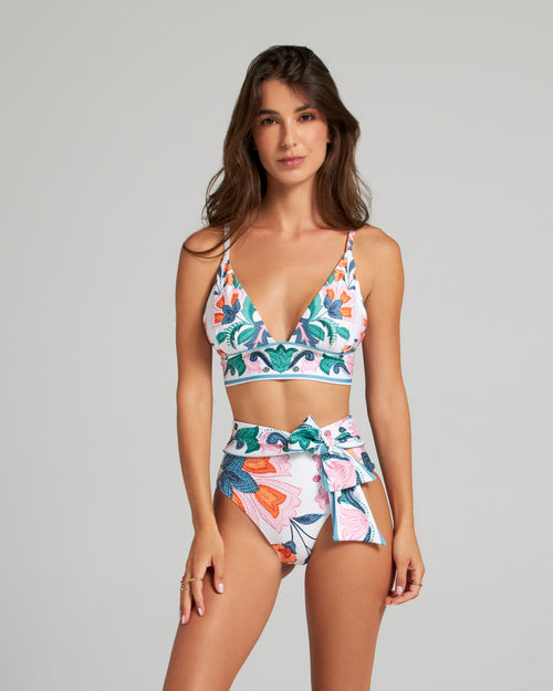 Belted High Waisted Bottom