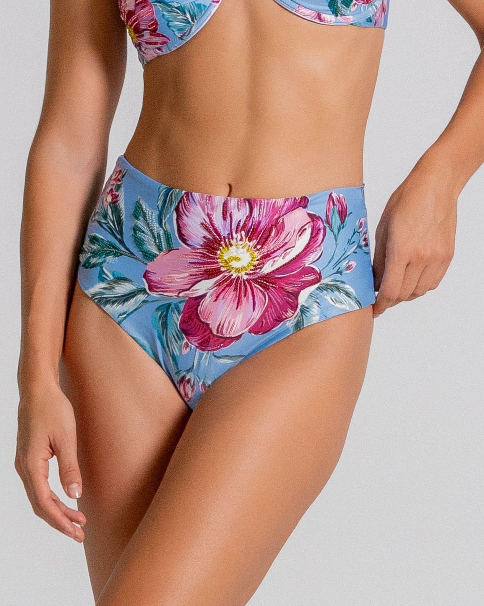 High Waisted Bikini Bottom