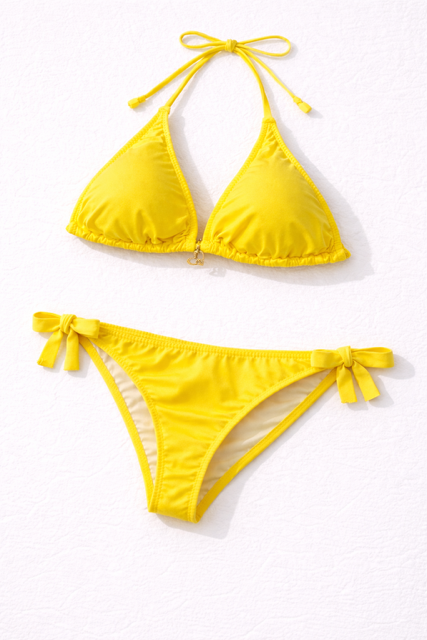 Bikini Hose mit seitlicher Bindung 