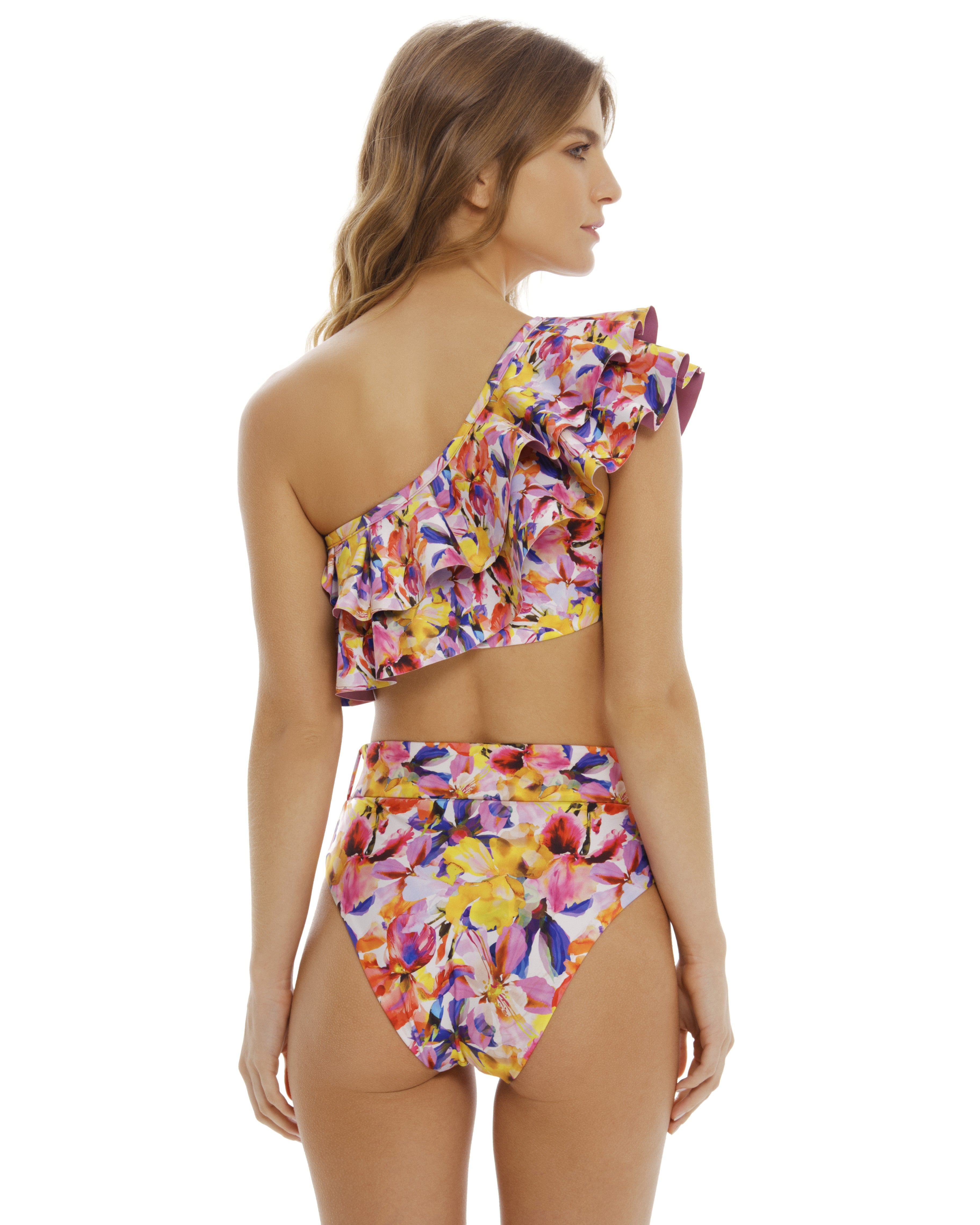 High Waisted Reversible Bottom Latin