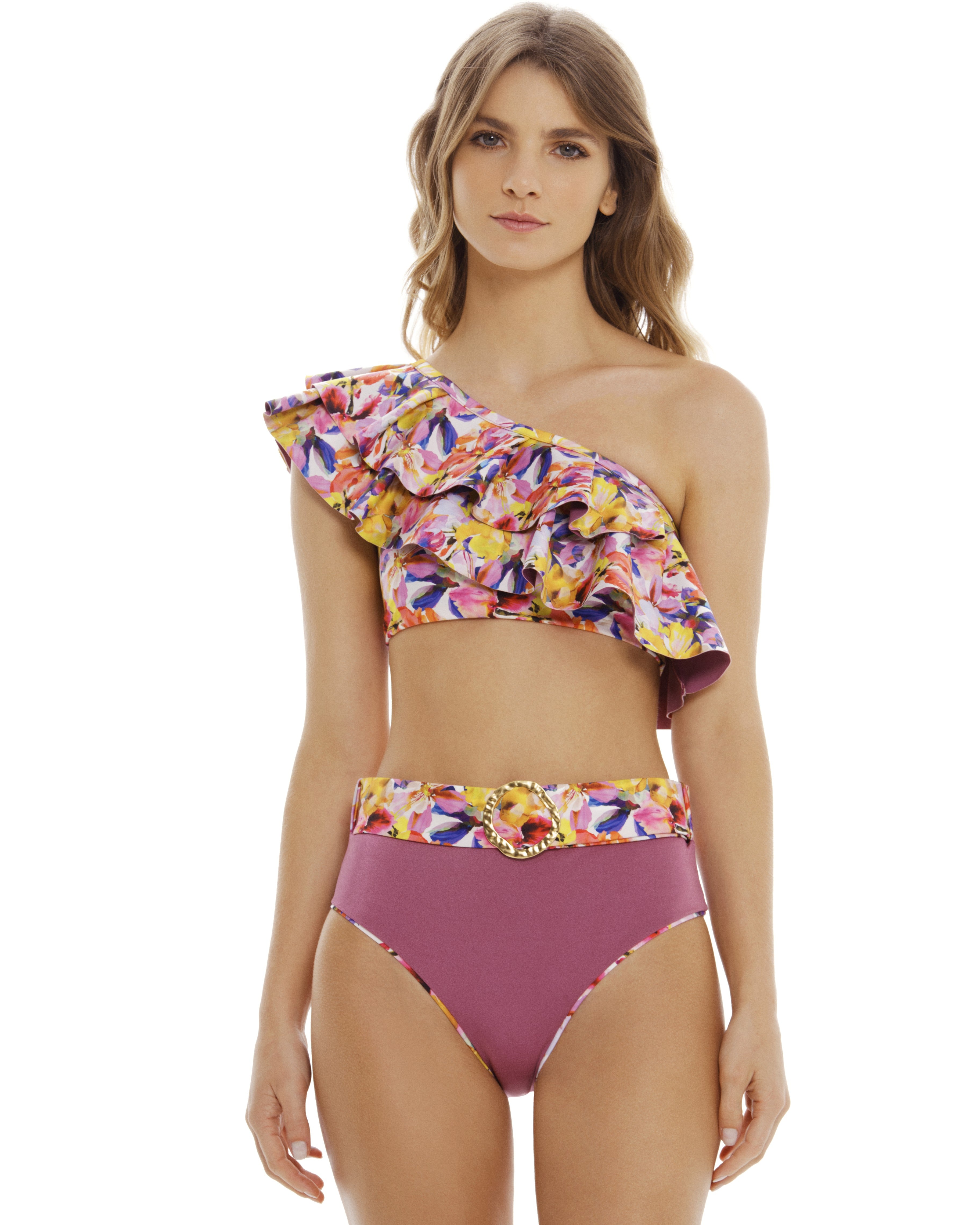 High Waisted Reversible Bottom Latin