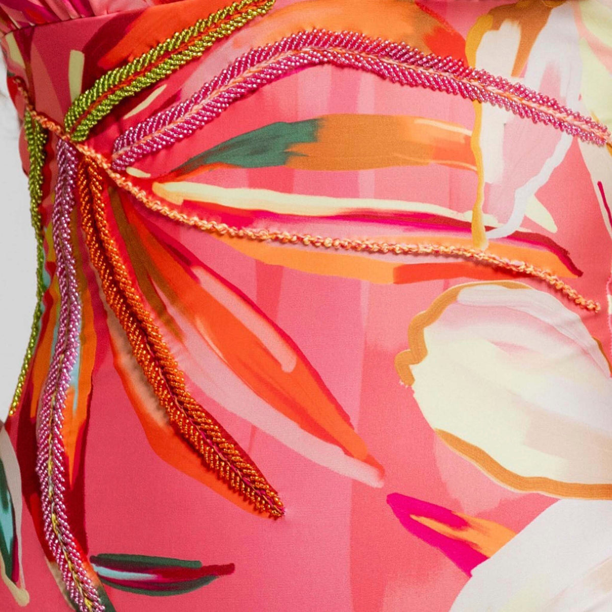 Halter Plunge One-Piece